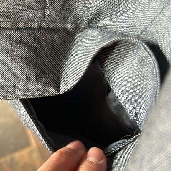 Vintage Pierre Cardin Paris New York 3 piece suit  pants vest jacket Blue 42R - Picture 12 of 17